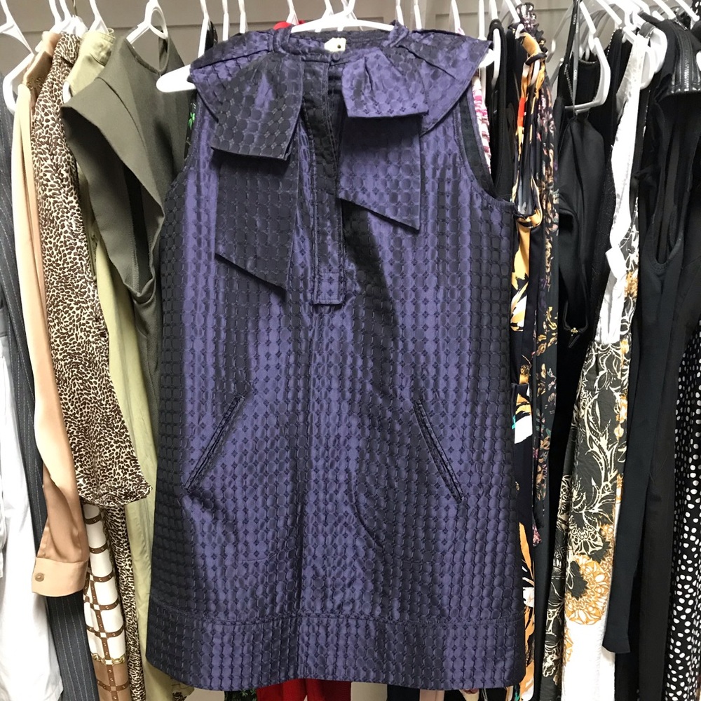BCBG MAXAZRIA Dark Plum Dress